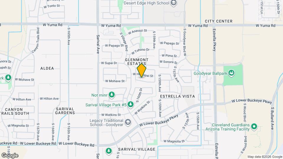 16026 W Mohave St Map and Location Details