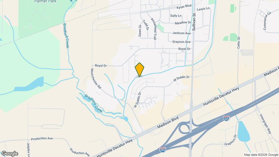 438 Shamrock Dr Map and Location Details