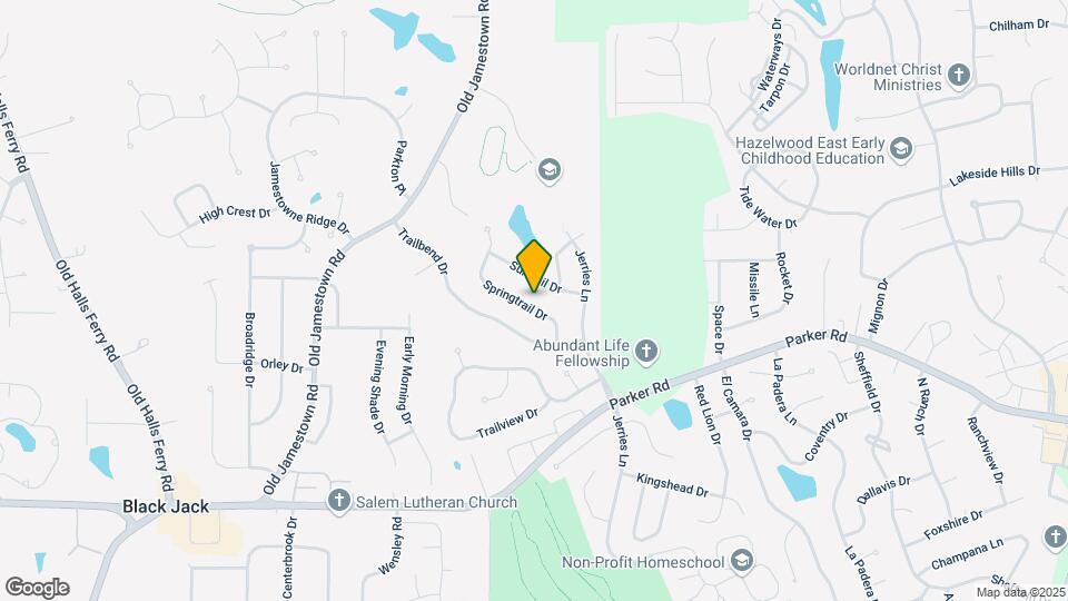 5305 Springtrail Dr Map and Location Details