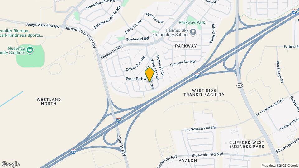 819 Tumulus Dr NW Map and Location Details