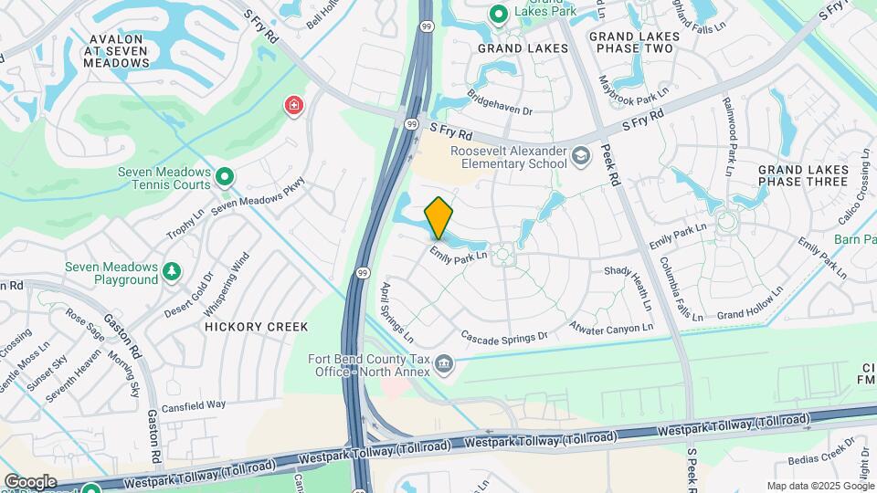 22718 Emily Park Ln Map and Location Details