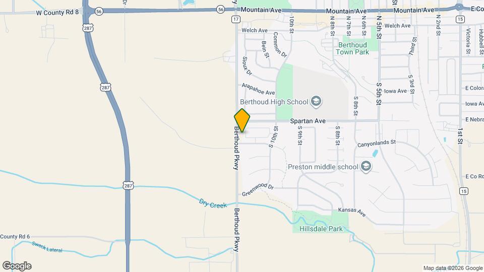 513 Hillsview Dr Map and Location Details