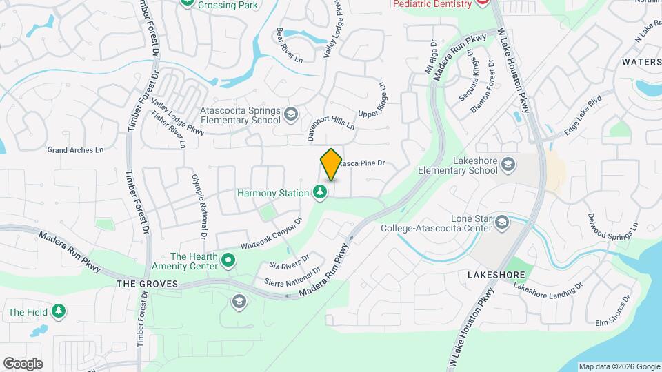 16811 Bornish Hill Ct Map and Location Details