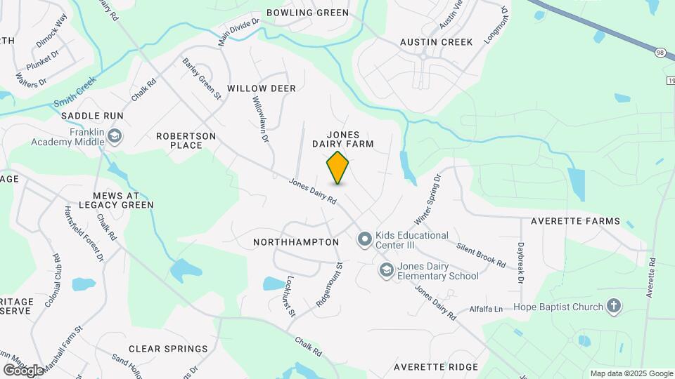 1000 Hornbuckle Ct Map and Location Details