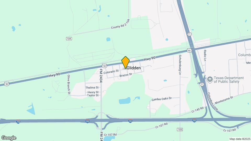 708 Colorado St Map and Location Details