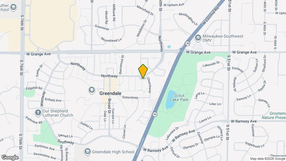 5606 Badger Ct Map and Location Details