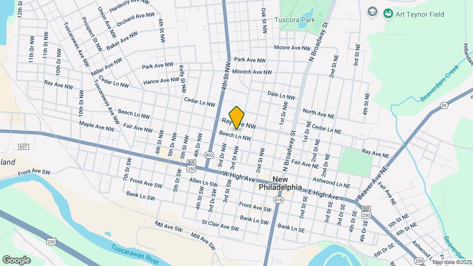 234 3rd St NW Map and Location Details