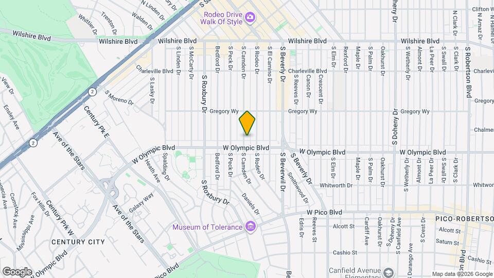 344 S Camden Dr Map and Location Details