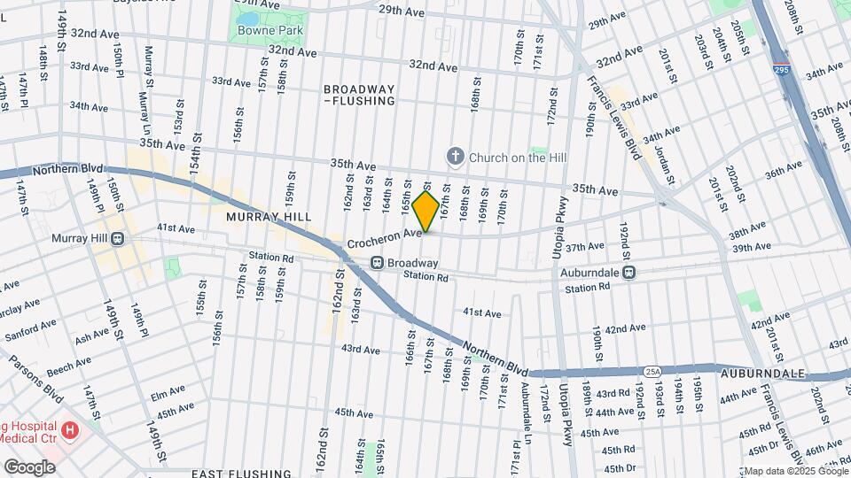 36-05 166th St Map and Location Details