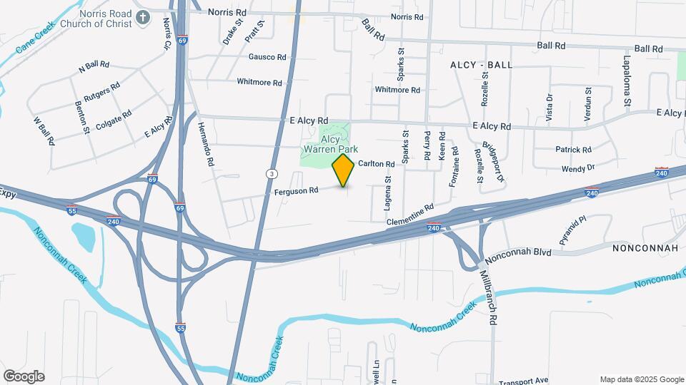 1413 Ferguson Rd Map and Location Details