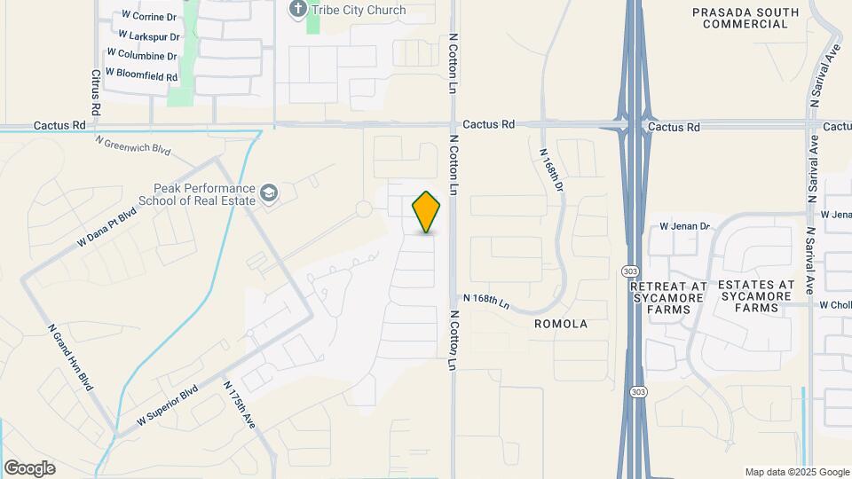 17163 W Thousand Oaks St Map and Location Details