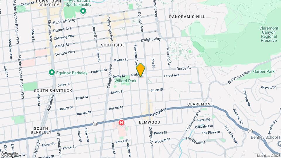2715 Benvenue Ave, Unit 5 Map and Location Details