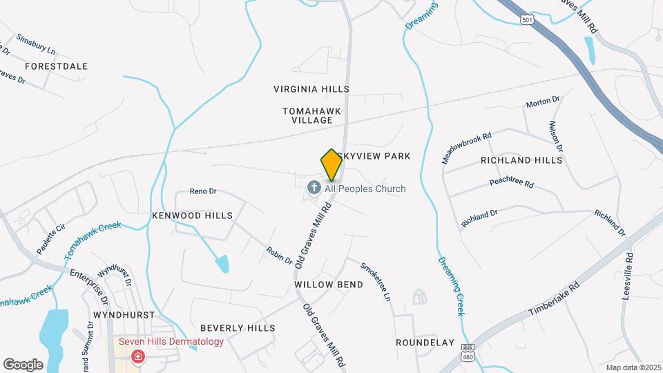 753 Old Graves Mill Rd Map and Location Details