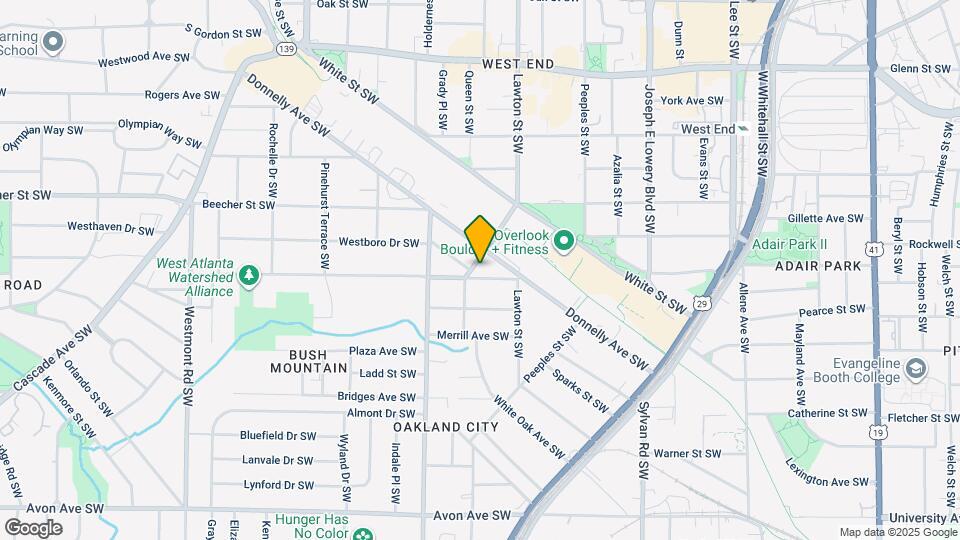 872 Hall St SW Map and Location Details