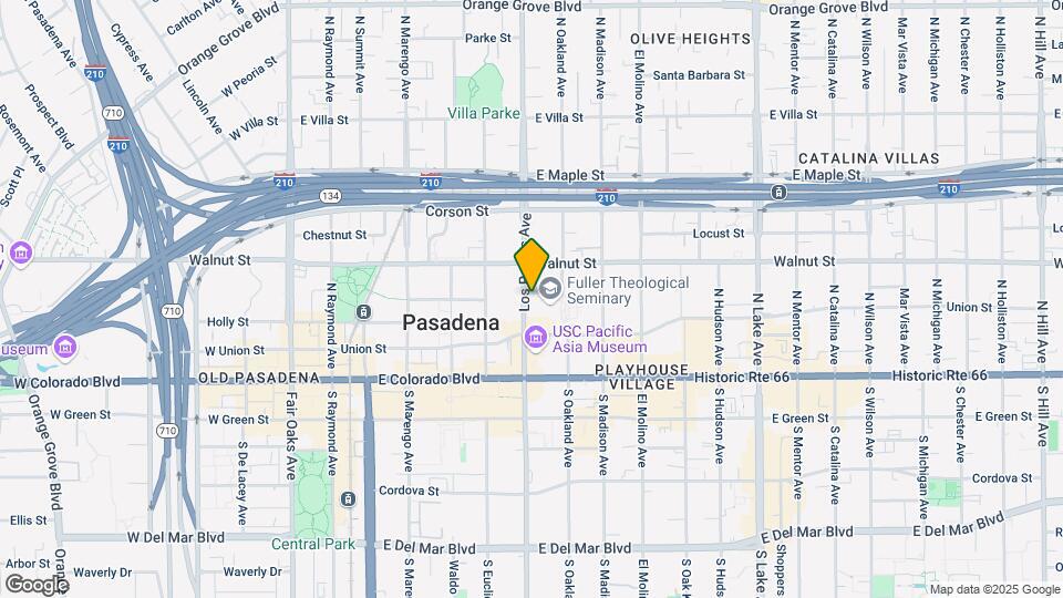 144 Los Robles Ave Map and Location Details