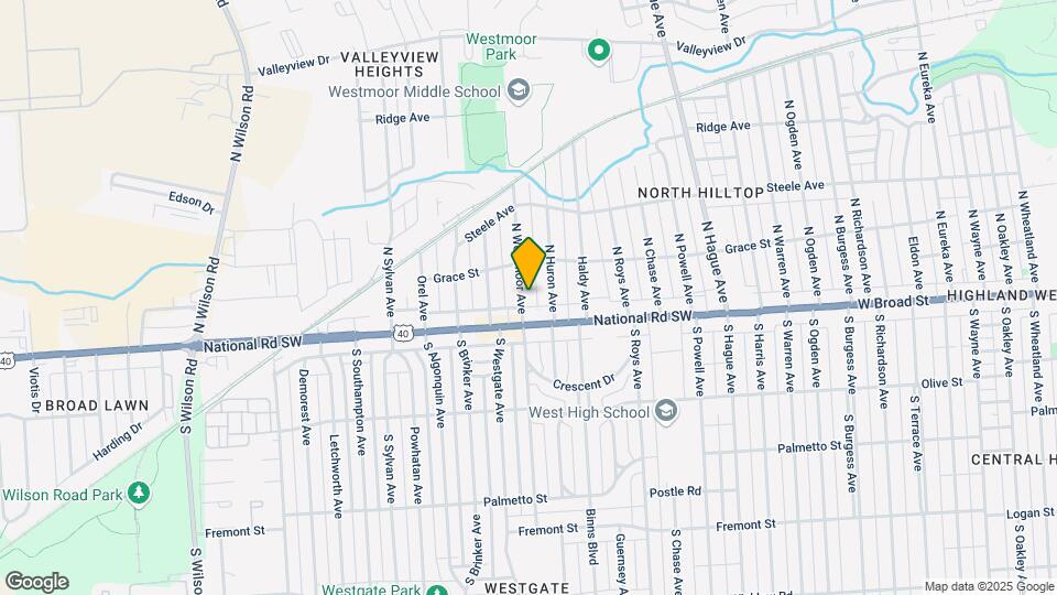 30-36 N Westmoor Ave Map and Location Details