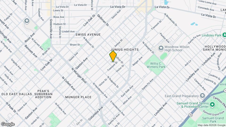 5611 Tremont St Mapa y Detalles de la Ubicación
