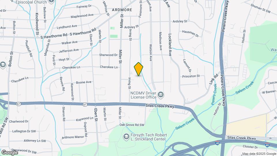 1224 Fenimore St Map and Location Details