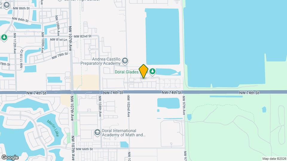 9995 NW 75th St Map and Location Details