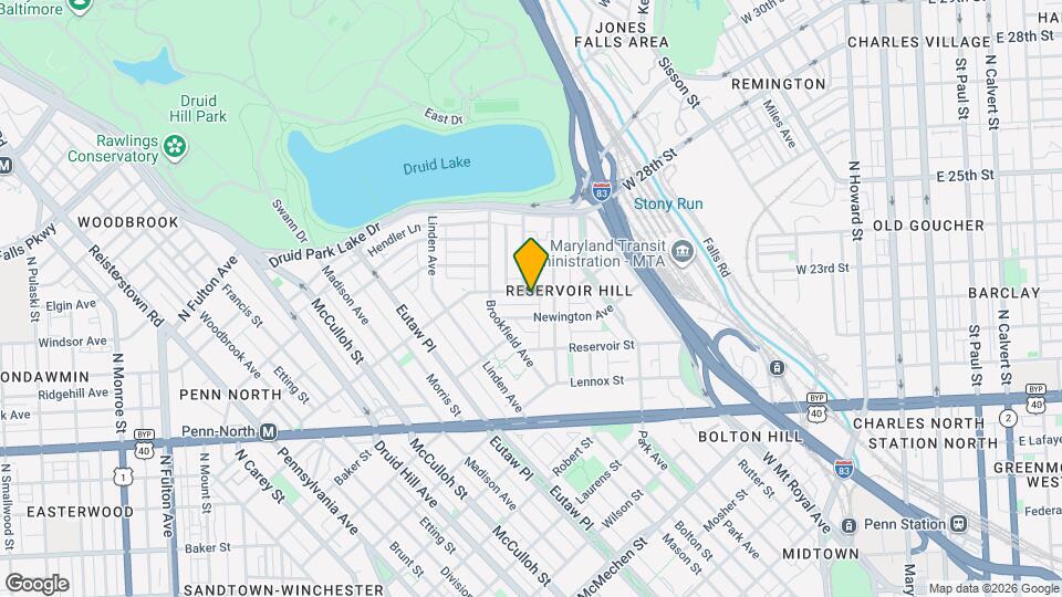 813 Whitelock St Map and Location Details