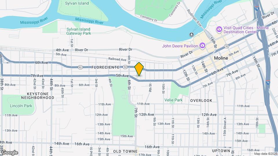 428 7th St Map and Location Details