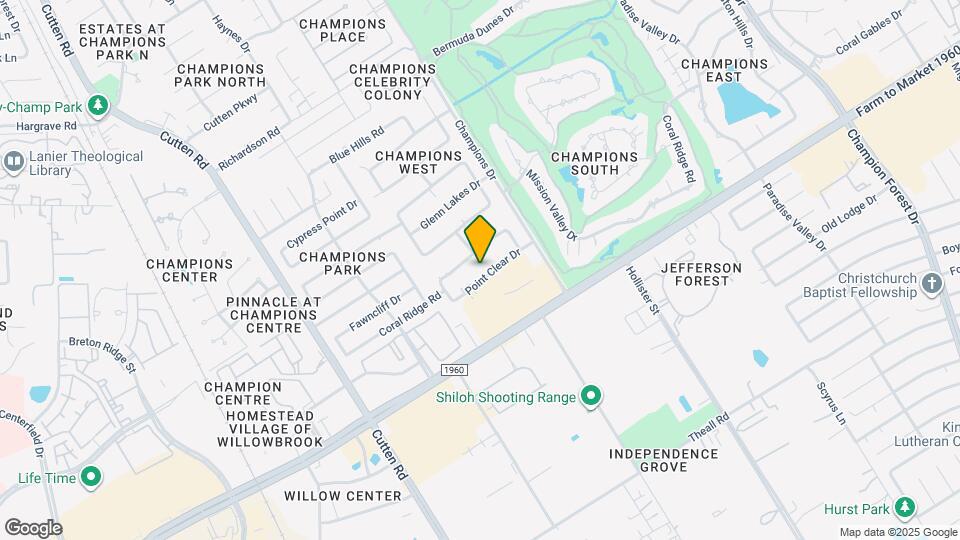 6602 Point Clear Dr Map and Location Details