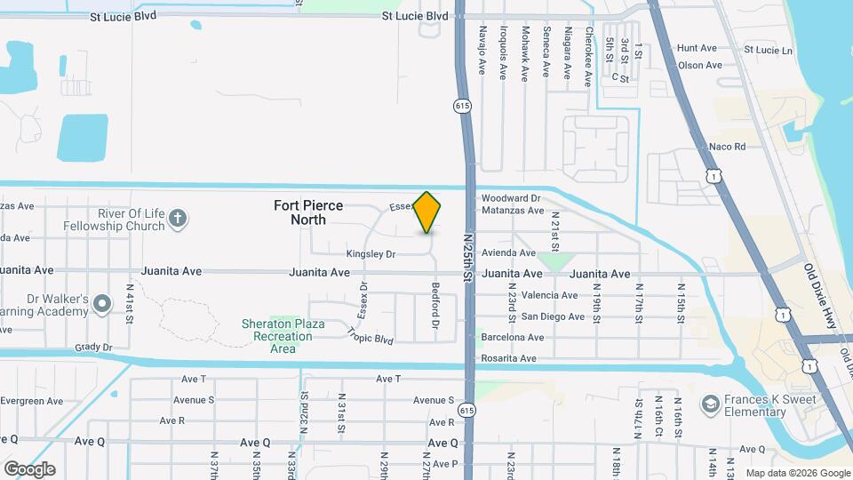 2603 Walker Dr Map and Location Details