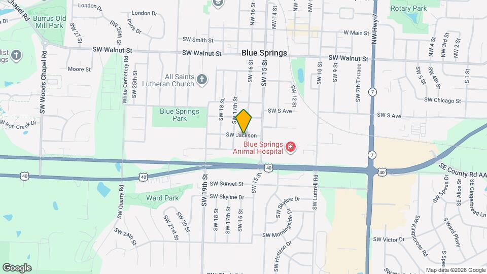 801 SW 16 St Map and Location Details