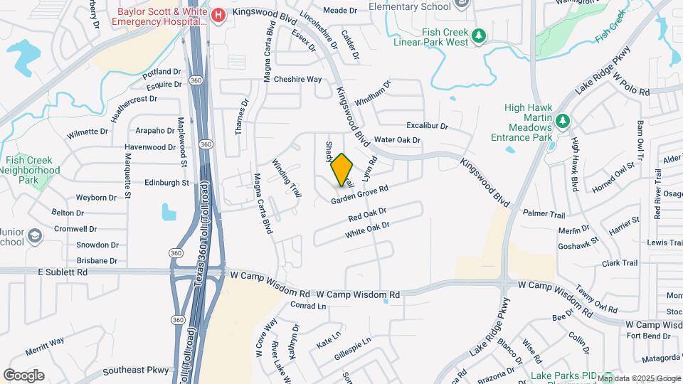 4978 Briar Oaks Ln Map and Location Details