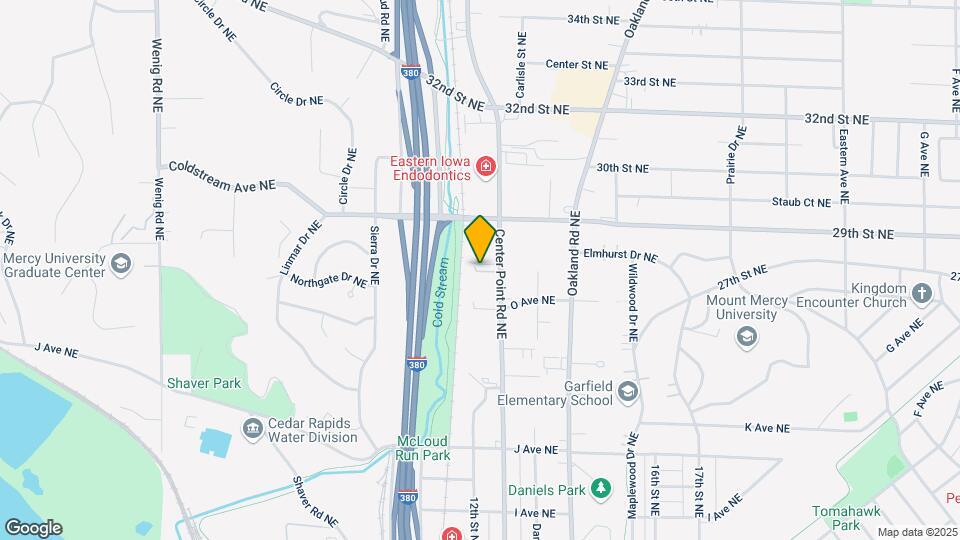 1611 Center Point Rd NE Mapa y Detalles de la Ubicación