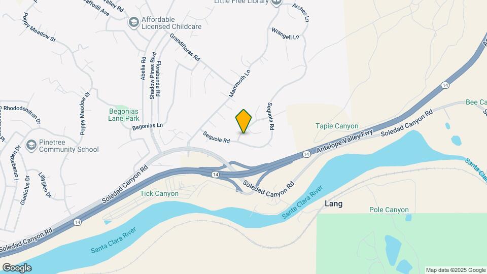 14280 Yellowstone Ln Map and Location Details