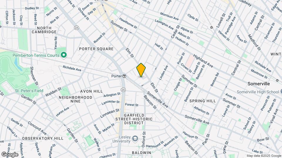 22 Holyoke Rd, Unit 2 Map and Location Details