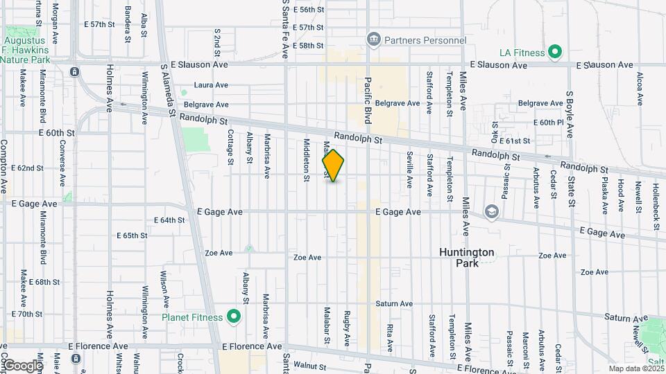 6320 Malabar St Mapa y Detalles de la Ubicación