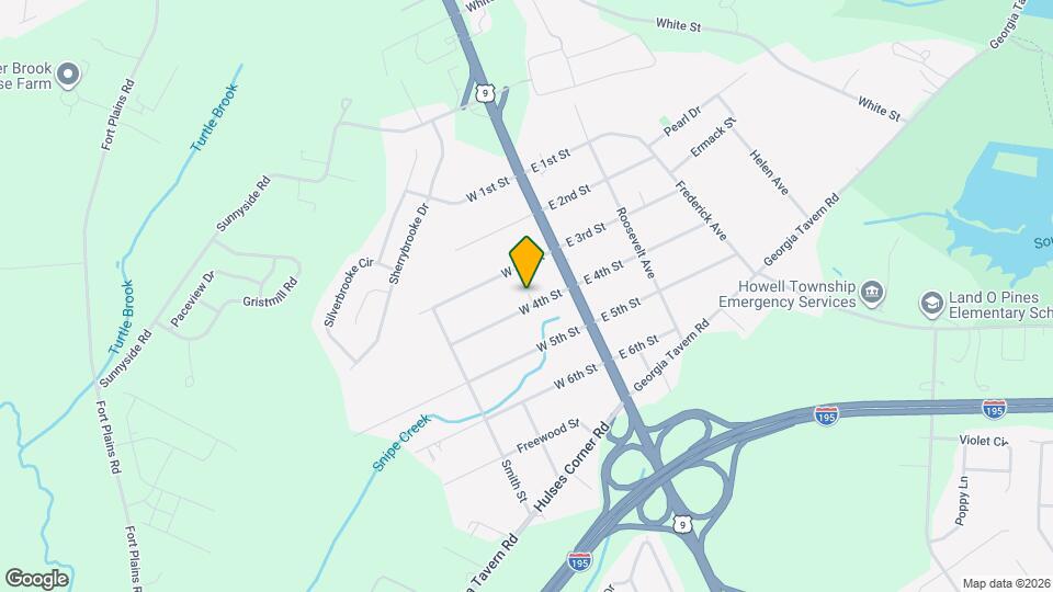 114 W 4th St Map and Location Details