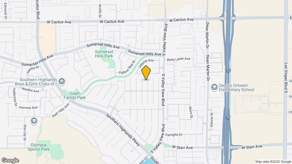10885 Fintry Hills St Map and Location Details
