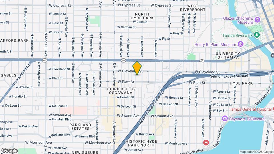 210-212 S Melville Ave Map and Location Details