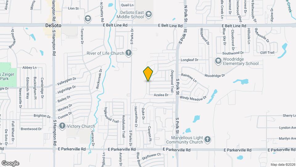 505 Summertree Ln Map and Location Details