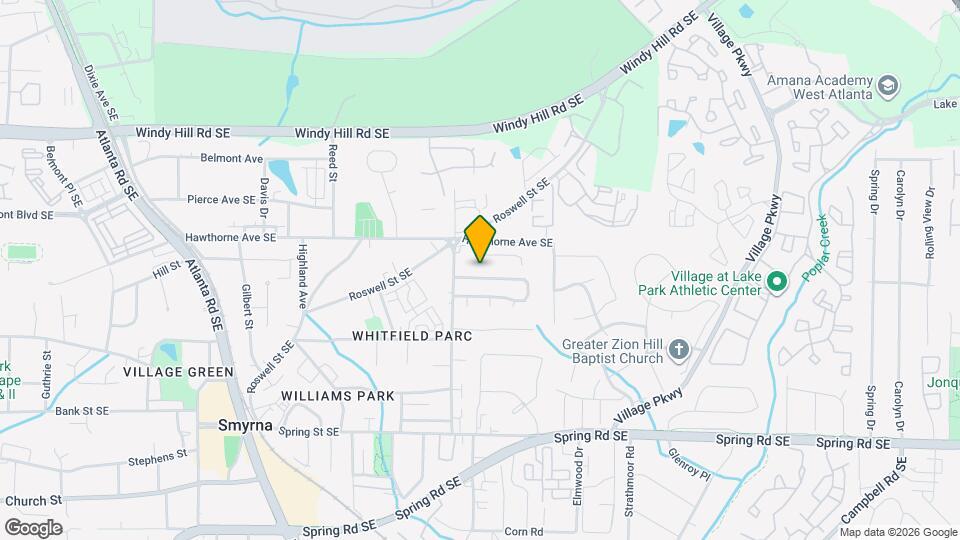 1425 Springleaf Cir SE Map and Location Details