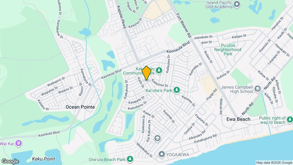 91-6471-6471 Kapolei Pkwy Map and Location Details