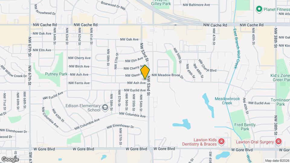 5305 NW Ash Ave Map and Location Details
