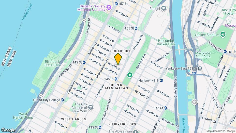 423 W 147th St Map and Location Details