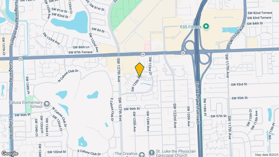 9135 SW 125th Ave Map and Location Details
