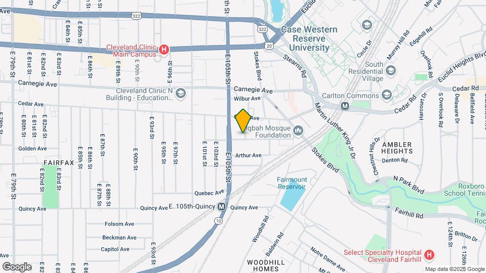 2200 E 106th St Mapa y Detalles de la Ubicación