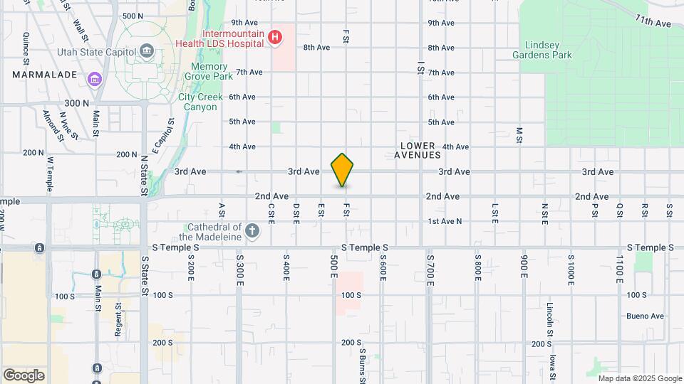 107 F St Map and Location Details