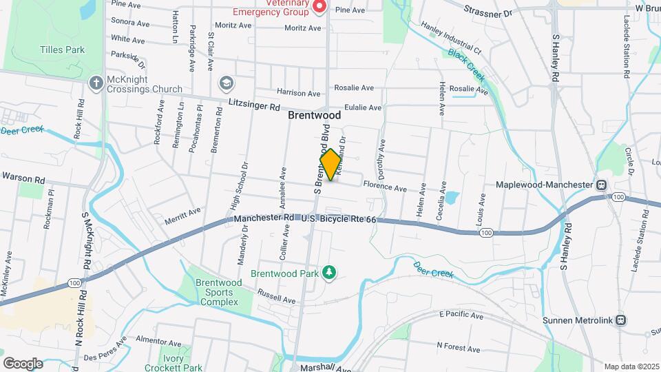 8754 Florence Ave Map and Location Details