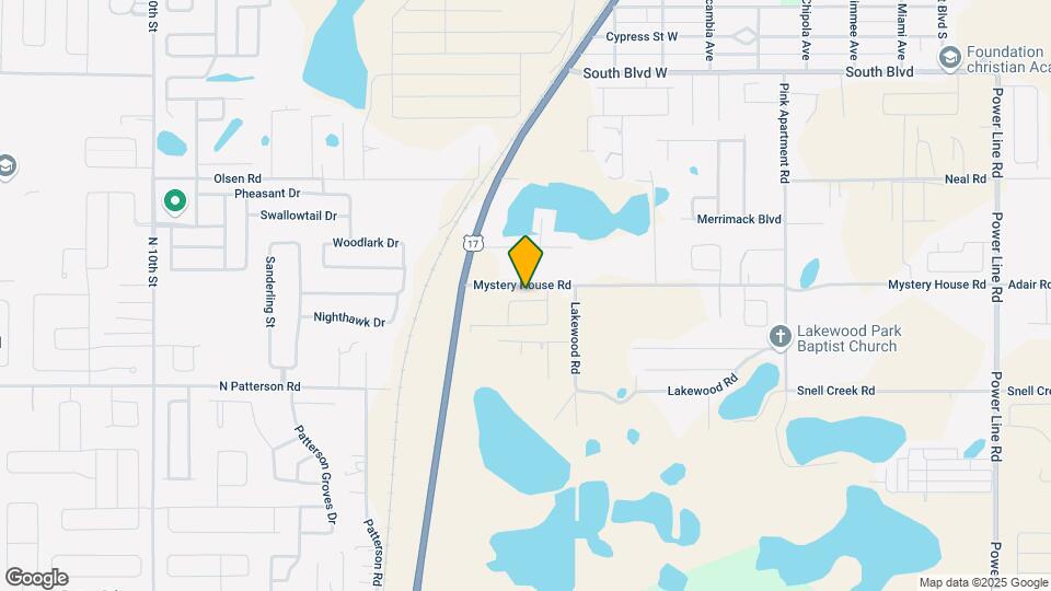 619 Lindbergh Wy Map and Location Details