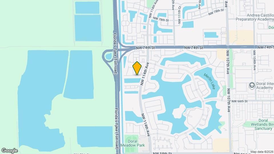11462 NW 69th Terrace Map and Location Details