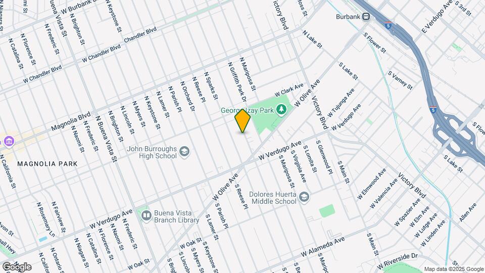 151 N Beachwood Dr Map and Location Details