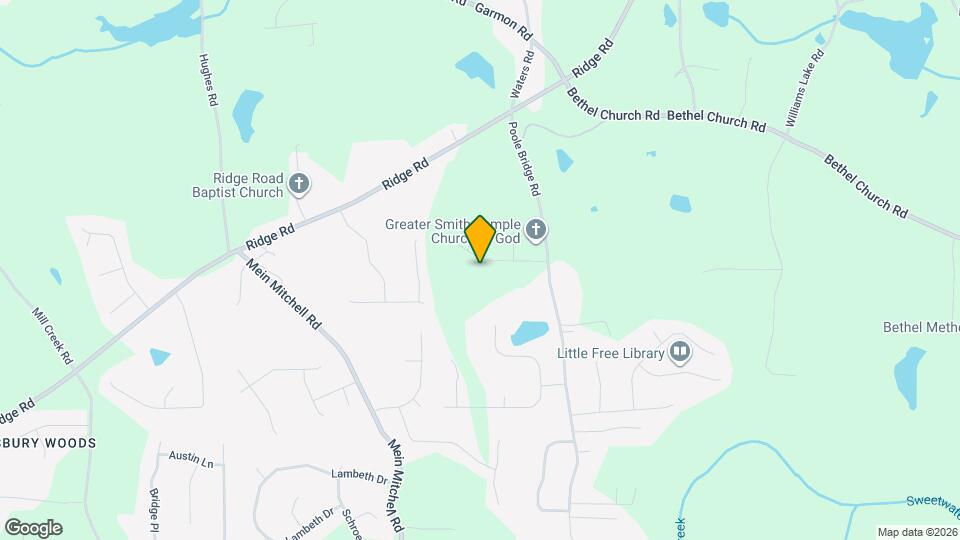 161 Poole Bridge Dr Map and Location Details