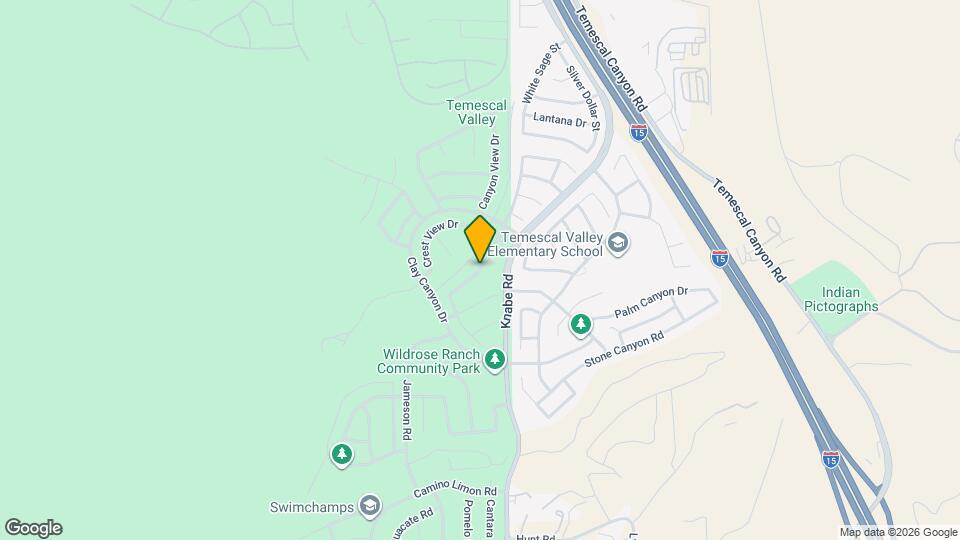 22960 Sunrose St Map and Location Details